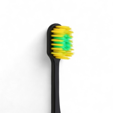 A toothbrush with a wide cleaning head and super -tank bristles, Japanese style-10