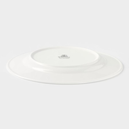 Porcelain dining Porcelain Wilmax Stella Pro, D = 27 cm, white color-2