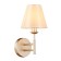 Bra Crystal Lux, Flavio 0640/401, E14, 1x60 W, Golden Color