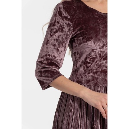 Women's dress, size 42, lilac color-1