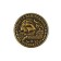 Souvenir coin on the graduation "for happiness", metal, d = 2.5 cm