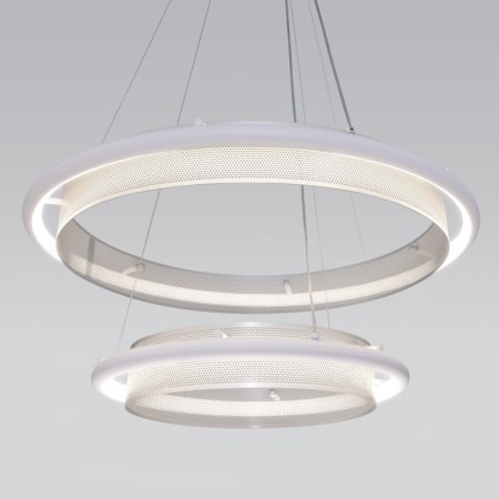 Smart suspended lamp Imperio, SMD, LED tape, 59x59 cm-2