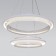 Smart suspended lamp Imperio, SMD, LED tape, 59x59 cm