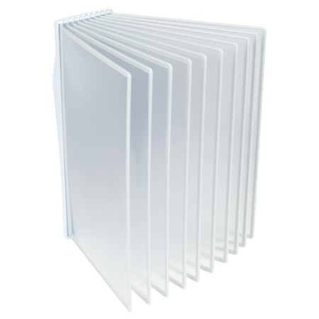 Demosystem Wall A4 OfficePace with 10 panels, white 359488-1