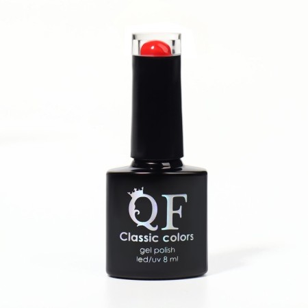 Gel nail polish, Classic Colors, 3 phase, 8ml, Led/UV, bright red color (130)-7