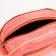 Bag's bag with lightning, external pocket, pink color