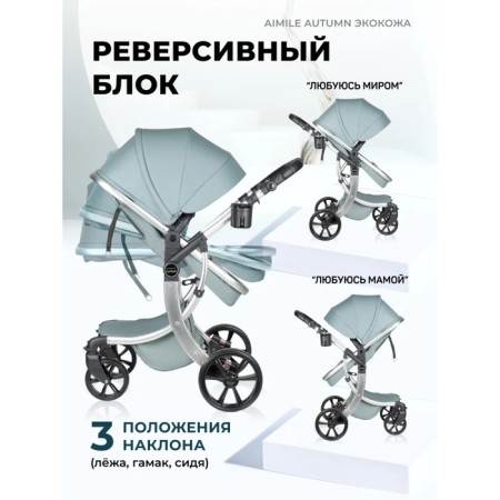 Stroller transformer Farfello Aimile Original Autumn AA-2, color Atlantis-4
