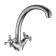 DecoroOM DR54029 kitchen mixer, two -welfare, excess length 214 mm, chrome