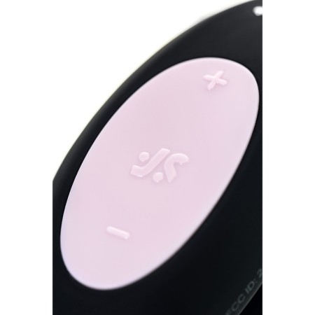 Multifunctional stimulator for steam Satiffyer Partner Double Joy, silicone, black, 18 cm 932432-7