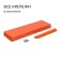 Glocked flowerbed, D = 60 cm, h = 15 cm, orange, Greengo