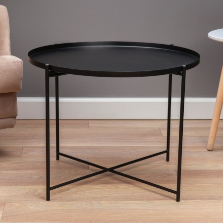 Coffee table "Grand" YS-8668, black 63x63x46 cm-2