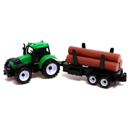 Tractor inertial "Farmer", with a trailer-2