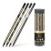 Chernographic pencil with Erichkrause "Magic Sky", HB, Grifel D = 2.2 mm, wood, three -sided with a print, in a tube, mix