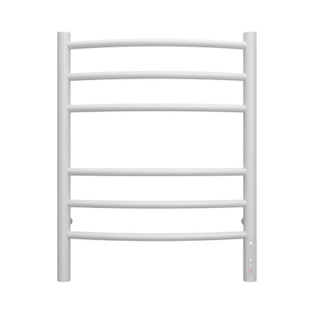 Terminus heated towel rail "Classic" P6, 450x600 mm, dimmer, white matte