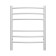Terminus heated towel rail "Classic" P6, 450x600 mm, dimmer, white matte