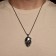 Set 2 objects: pendant, keychain "Tru Meng", color silver, 60 cm