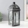 Climber Metal Lantern "Flower and Patterns" 13x13x33 cm