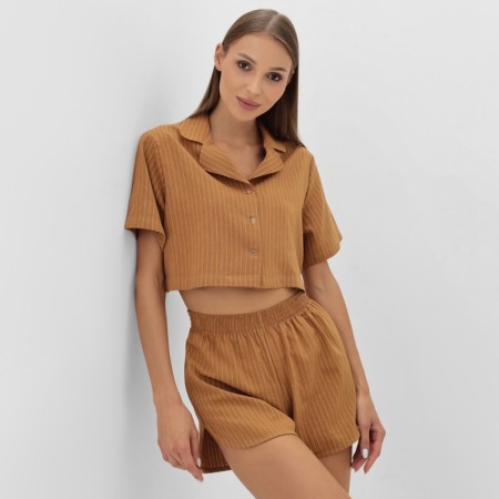 Female pajamas (shirt and shorts) KAFTAN "strip" R.40-42, security