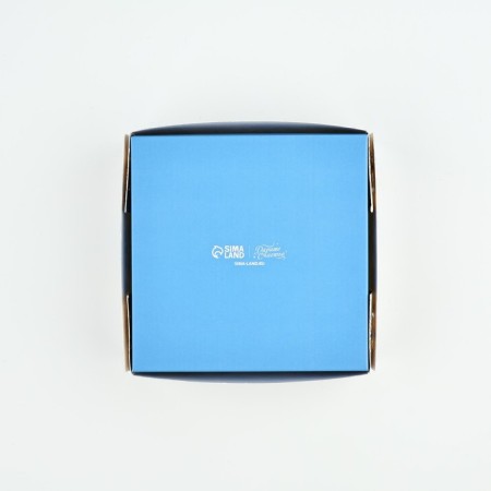 Box for sweets "Golden Sparks", 10.5 x 10.5 x 3.5 cm, New Year-3