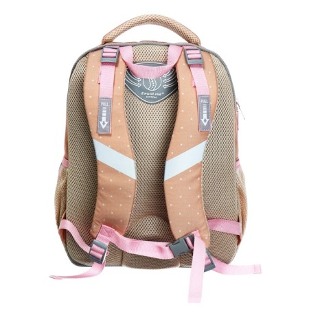School backpack Erich Krause Ergoline 15l, 39 x 28 x 14 cm, ergonomic back, Corgi Puppy 60094-4