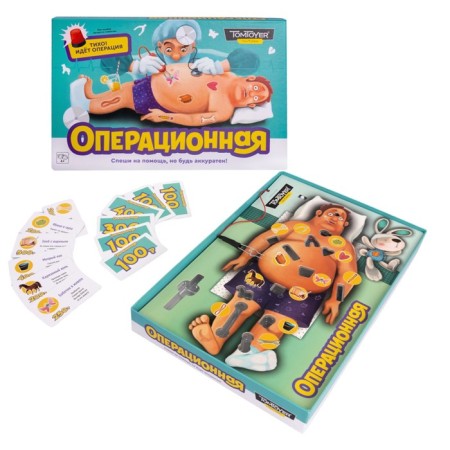 Electronic game, board "operating room"-1