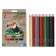 Color pencils of 18 colors Zoo, plastic, hexagonal