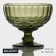 Glass Glass Magistro "La-Channel", 350 ml, 12 × 10.5 cm, green color