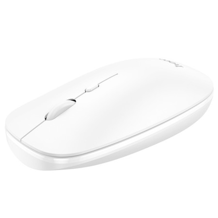 Hoco GM15 mouse, wireless (2.4 + BT), optical, 800-1200-1600 dpi, white-2