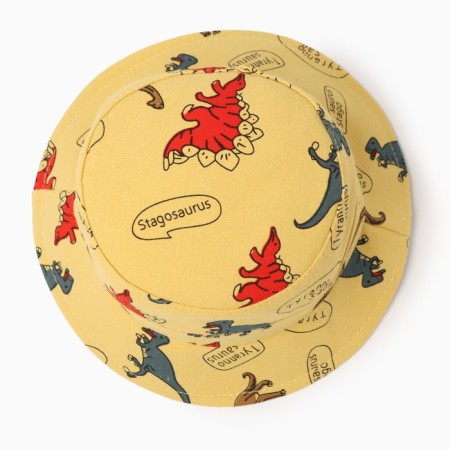 Panama Children's Minaku "Dinosaurs", yellow color, rr 49-50-1