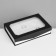 Standing for jewelry "Casket" 36 seats, 18.5 × 13 × 4 cm, black and white color