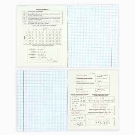 A set of notebooks of 36 sheets, 10 objects, internal block No. 1 Mix "September 1: Russia"-3