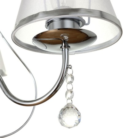 Chandelier 2425/3 E27 40W chrome 52x52x32-60 cm Bayerlux-6