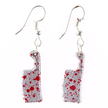 Carnival earrings "knives", color mix