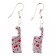 Carnival earrings "knives", color mix