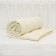 The blanket is quilted, size 105x140 cm, sheep's wool