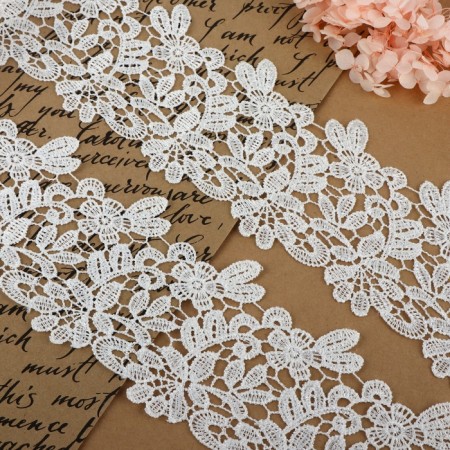 Hypure lace, 85 mm × 6.8 ± 0.5 m, white color-1