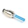 Luminous cap on the valve of Cartage, blue glow