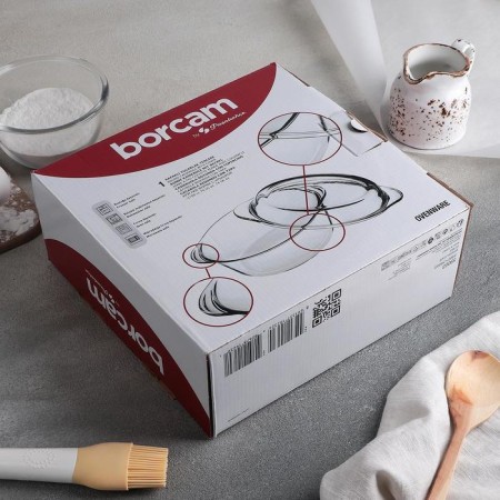 Borcam, 2 l frying pan, 2 l, with a lid-5