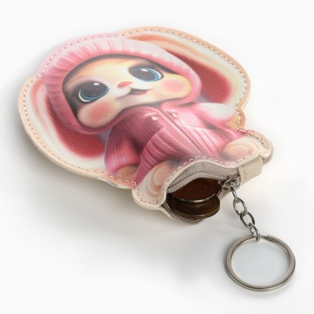 Children's wallet "Cute bunny", 8*11 cm-3