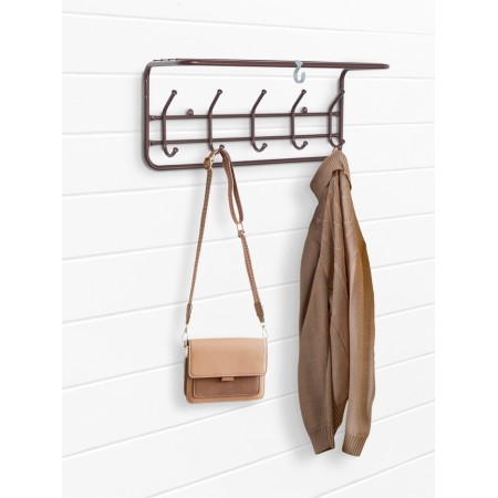 Ban with a shelf 60 cm, brown color-6