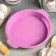 Baking uniform “Circle with handles”, silicone, 26 × 29 × 4.5 cm, internal size d = 24 cm, color mix
