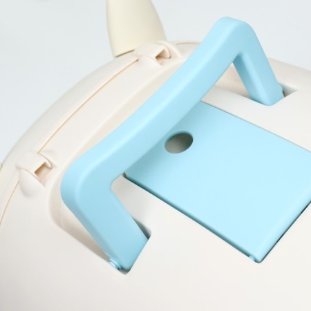 Domik toilet with a removable stand for a scoop, 50 x 40 x 41 cm, blue-7