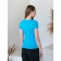 Female T -shirt, size 42, turquoise color