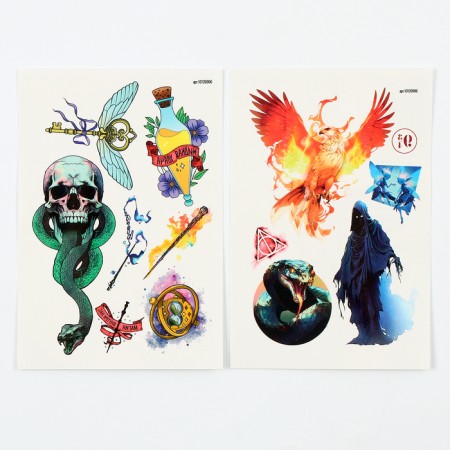 Translated tattoos "School of Magic", 2 sheets-1