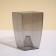 Pot for orchids, 2 l, 12.5 × 19.5 cm, plastic, transparent gray