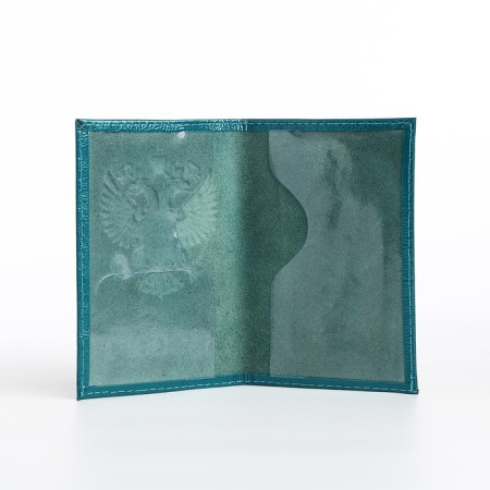 Covers for passport, turquoise color-5