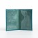 Covers for passport, turquoise color