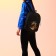 Backpack School Textile I Don’t Care, 38x14x27 cm, black color