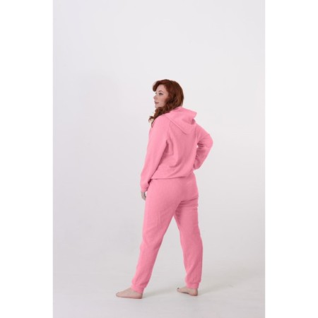 Female suit, size 52, pink color-3