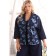 Female jacket, size 54, blue color